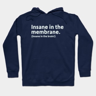 Insane in the Membrane (Insane in the Brain!) Hoodie